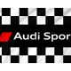 Audi Sport Checkered Racing Black White Outdoor Quality Flag