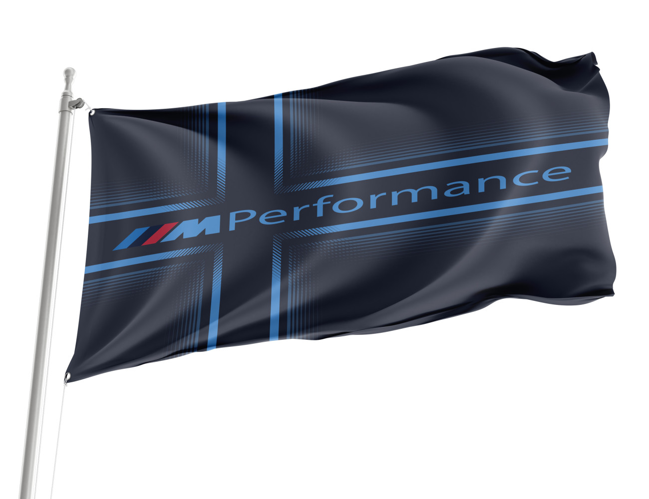 BMW M Performance Blue Outdoor Quality Flag