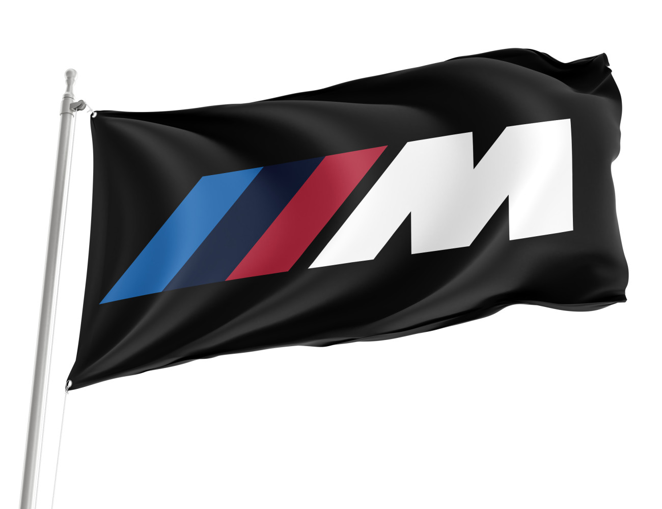 BMW M Logo Black Outdoor Quality Flag