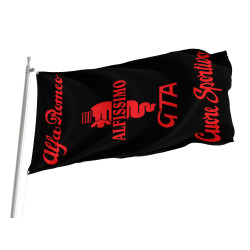 Alfa Romeo GTA Black Outdoor Quality Flag