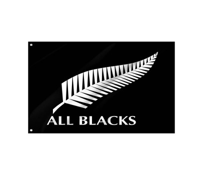 All Blacks Black Outdoor Quality Flag