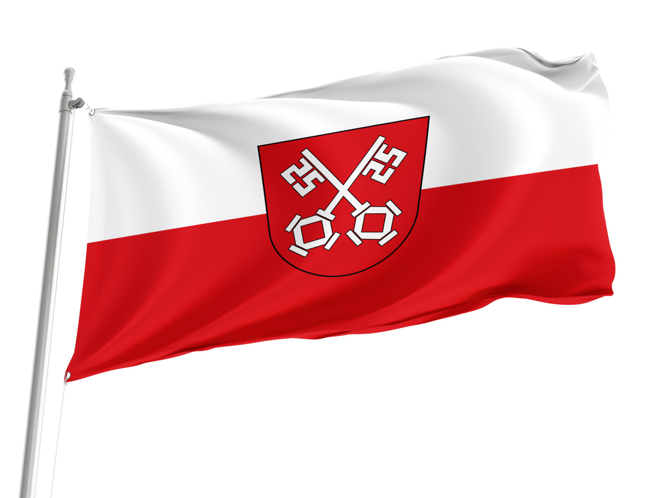 Regensburg Outdoor Quality Flag Regensburg Outdoor Quality Flag, DE--225