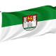 Wolfsburg Outdoor Quality Flag, DE--251