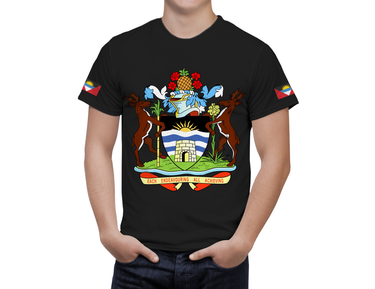 Antigua and Barbuda Coat Of Arms T-Shirt