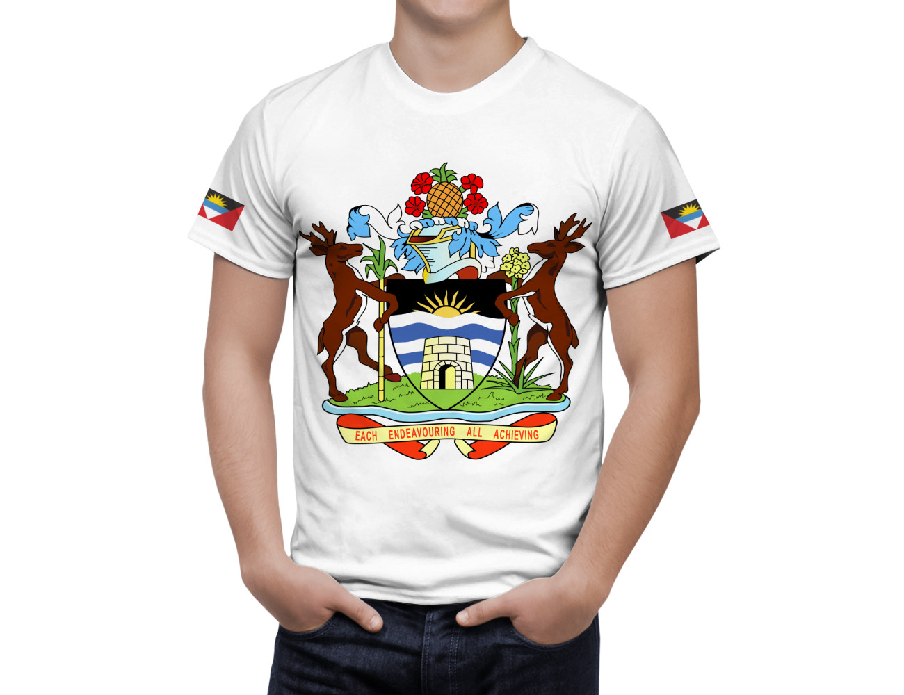 Antigua and Barbuda Coat Of Arms T-Shirt