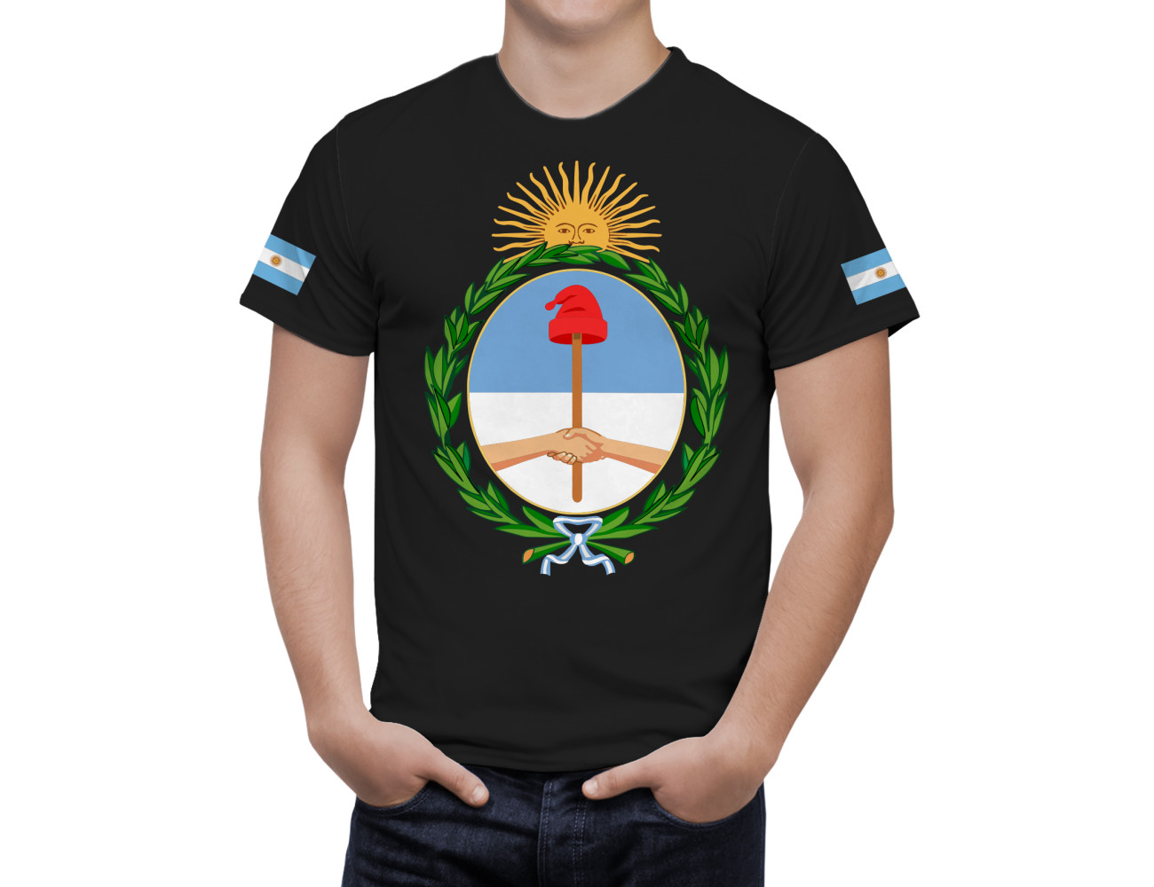 Argentina Coat Of Arms T-Shirt