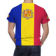 Andorra Flag T-Shirt, AND-124