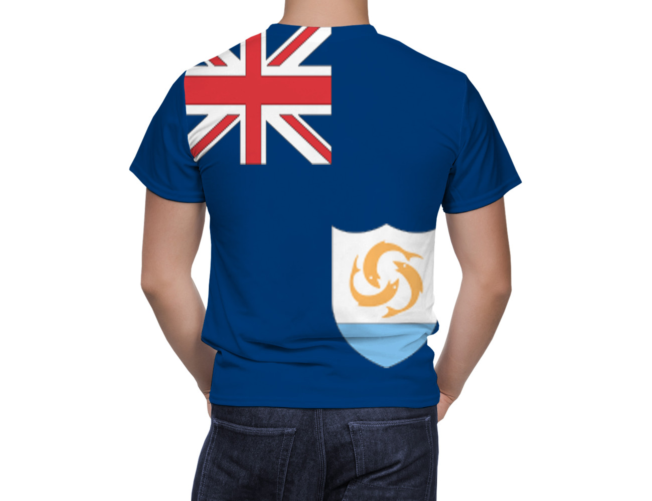 Anguilla Flag T-Shirt, DAN--51