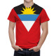 Antigua and Barbuda Flag T-Shirt, DAN--51