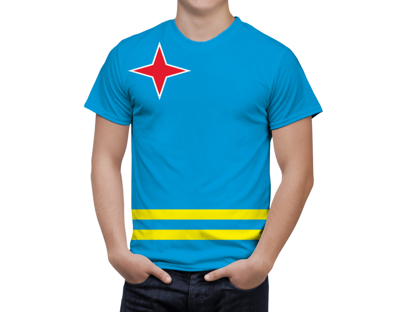 Aruba Flag T-Shirt, DAN--51