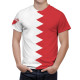 Bahrain Flag T-Shirt, DAN--51