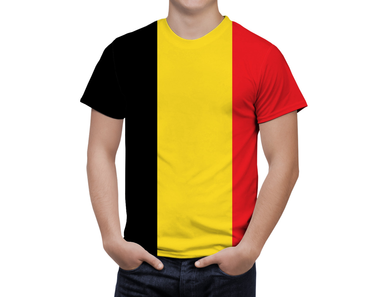 Belgium Flag T-Shirt, BEL--12