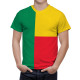 Benin Flag T-Shirt, DAN--1