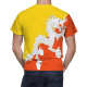 Bhutan Flag T-Shirt, DAN--2