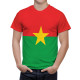 Burkina Faso Flag T-Shirt, NAT--FLAG-3