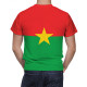 Burkina Faso Flag T-Shirt, NAT--FLAG-3