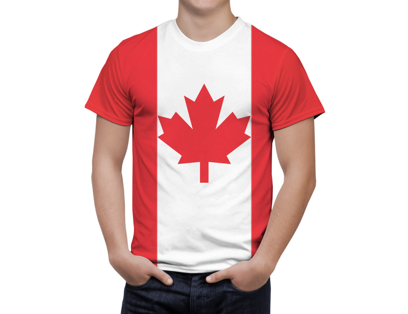 Canada Flag T-Shirt, NAT--FLAG-7