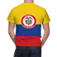 Colombia Flag T-Shirt, NAT--FLAG-12