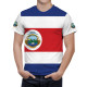 Costa Rica Flag T-Shirt, NAT--FLAG-15