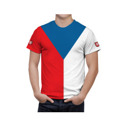 Czech Republic Flag T-Shirt