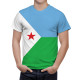 Djibouti Flag T-Shirt Djibouti Flag T-Shirt, NAT--FLAG-21