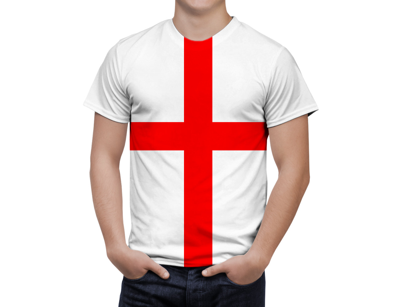 England Flagge T-Shirt, NAT--FLAG-28