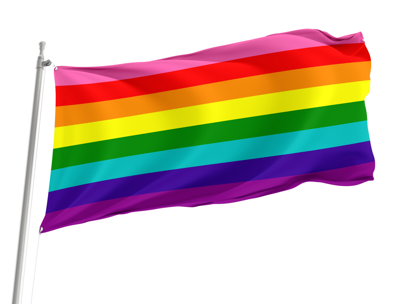 1978 Original Gilbert Baker Gay Pride Rainbow Outdoor Quality Flag, EN-74