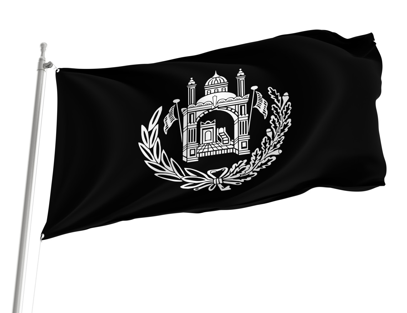 Afghanistan 1926-1928 Outdoor Qualität Flagge, HISTORY--5