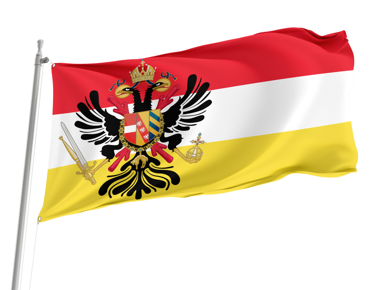 Austrian Low Countries Outdoor Qualität Flagge, HISTORY--12