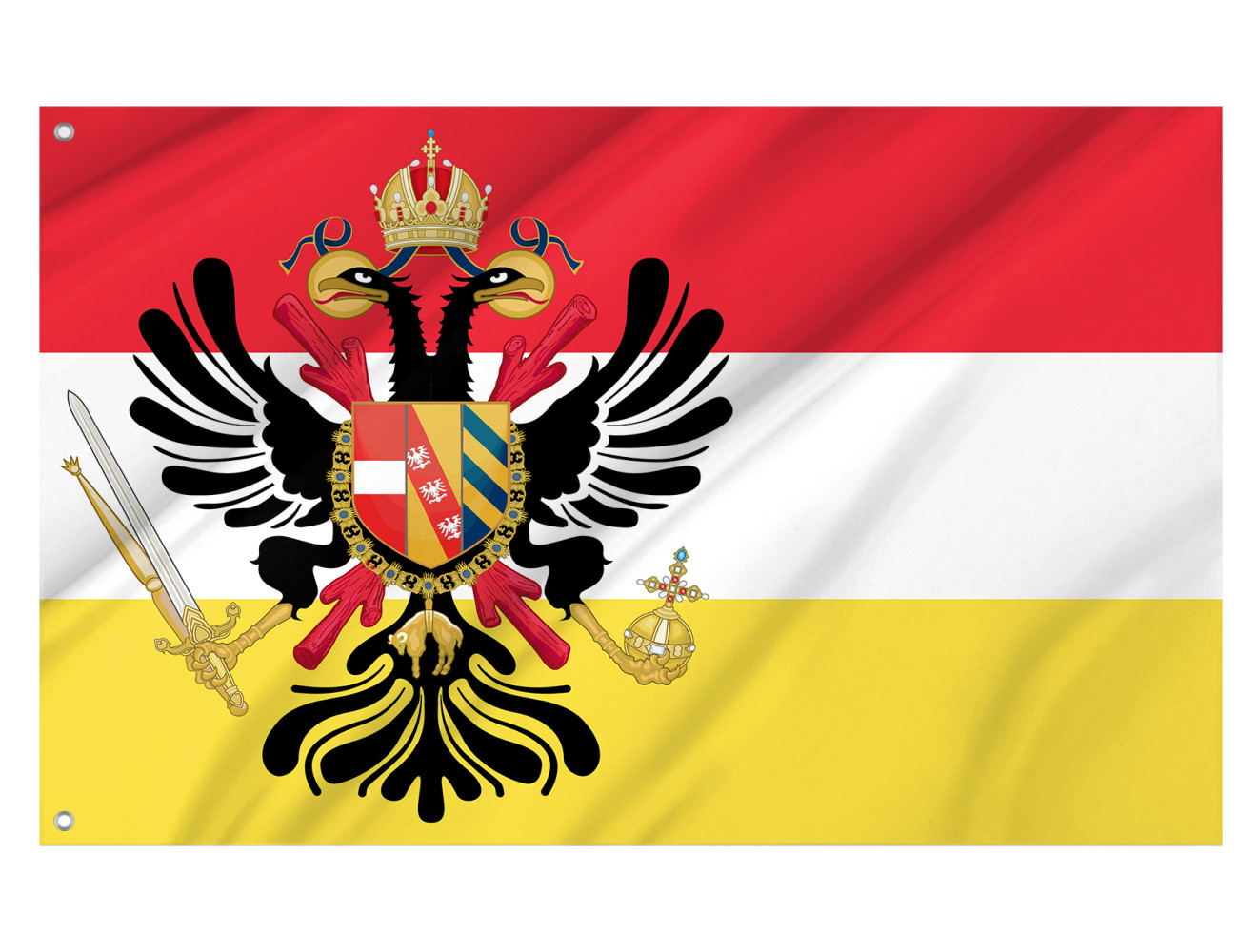 Austrian Low Countries Outdoor Qualität Flagge, HISTORY--12