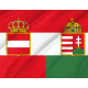 Austro-Hungarian Empire 1869-1918 Outdoor Qualität Flagge, HISTORY--13