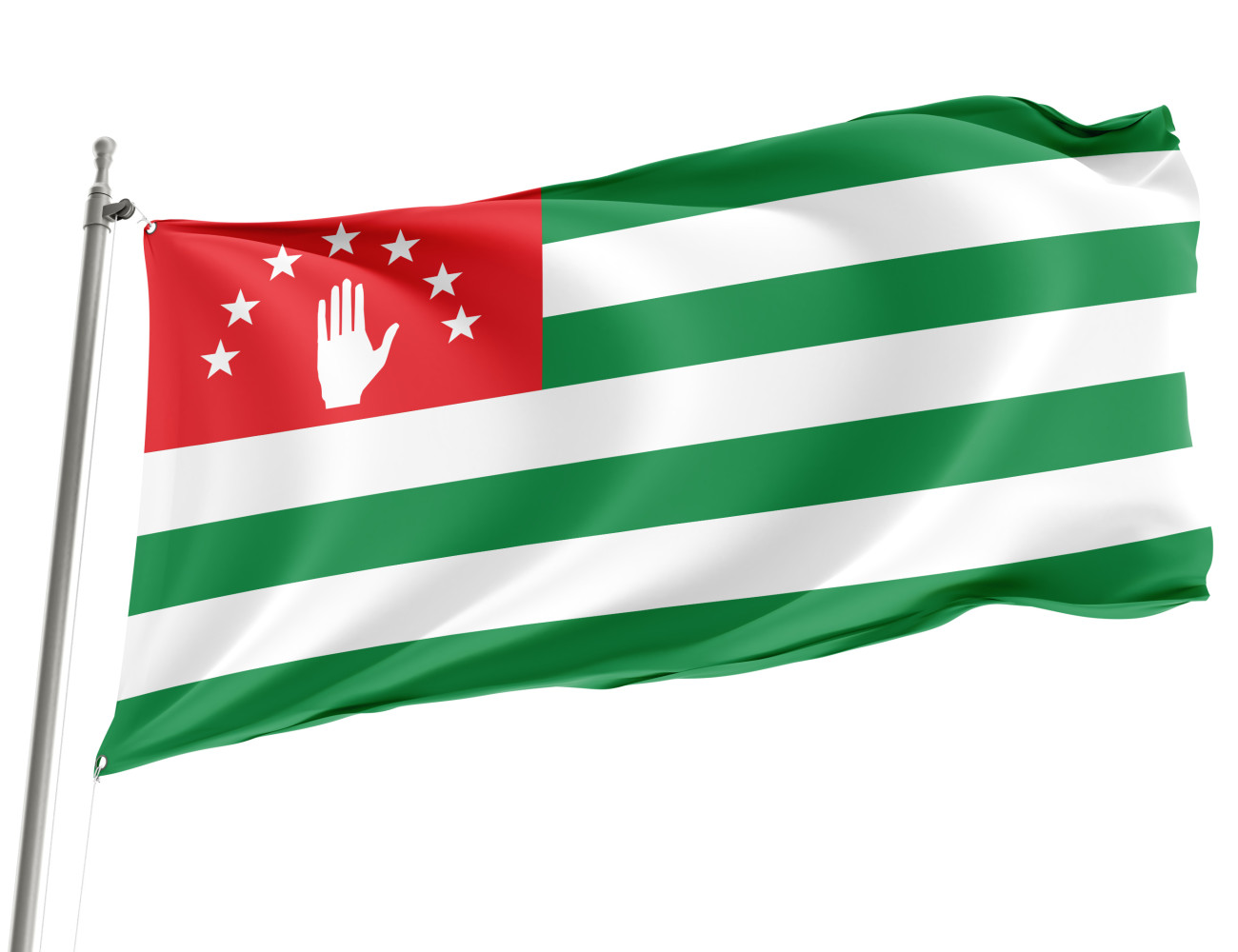 Abkhazia Outdoor Qualität Flagge, AB-74