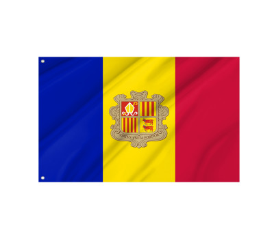 Andorra Outdoor Quality Flag Andorra Outdoor Quality Flag
