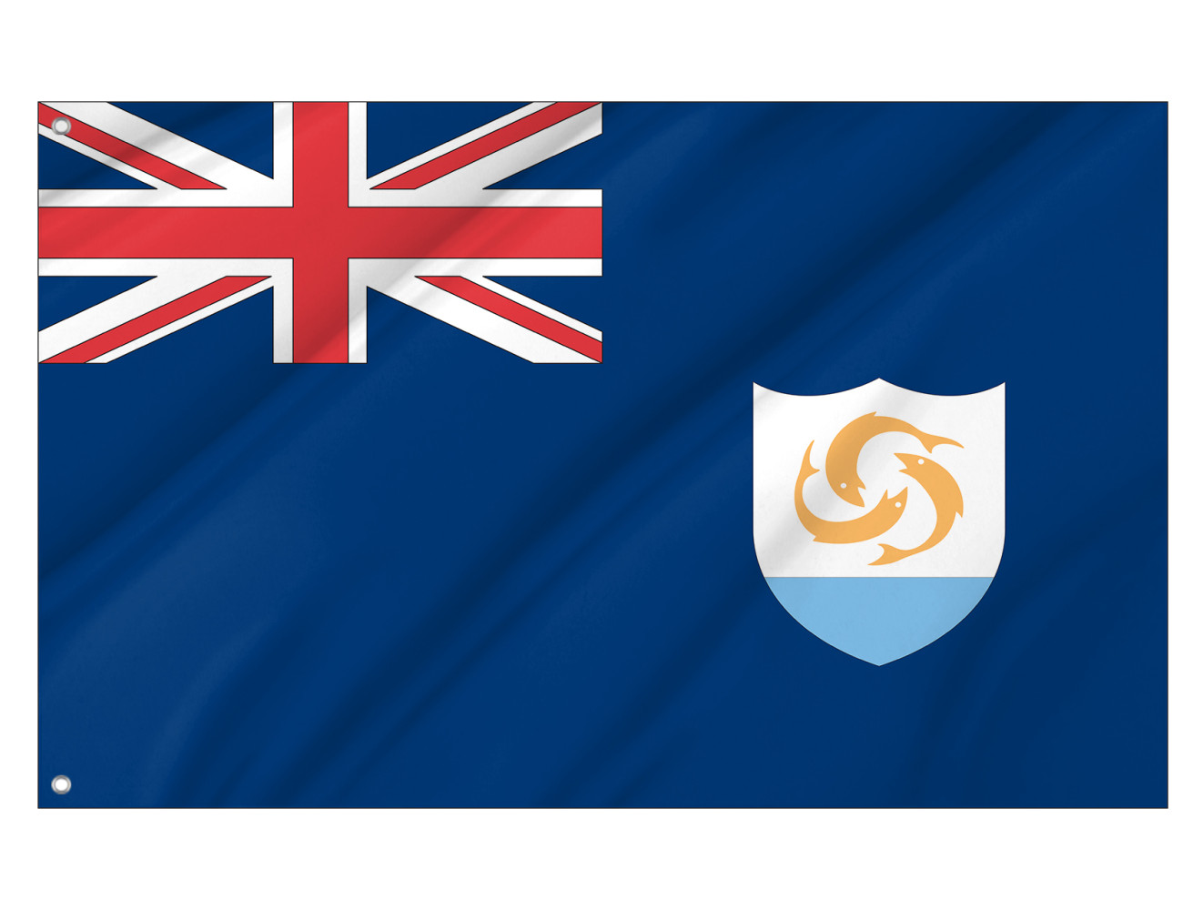 Anguilla Outdoor Qualität Flagge