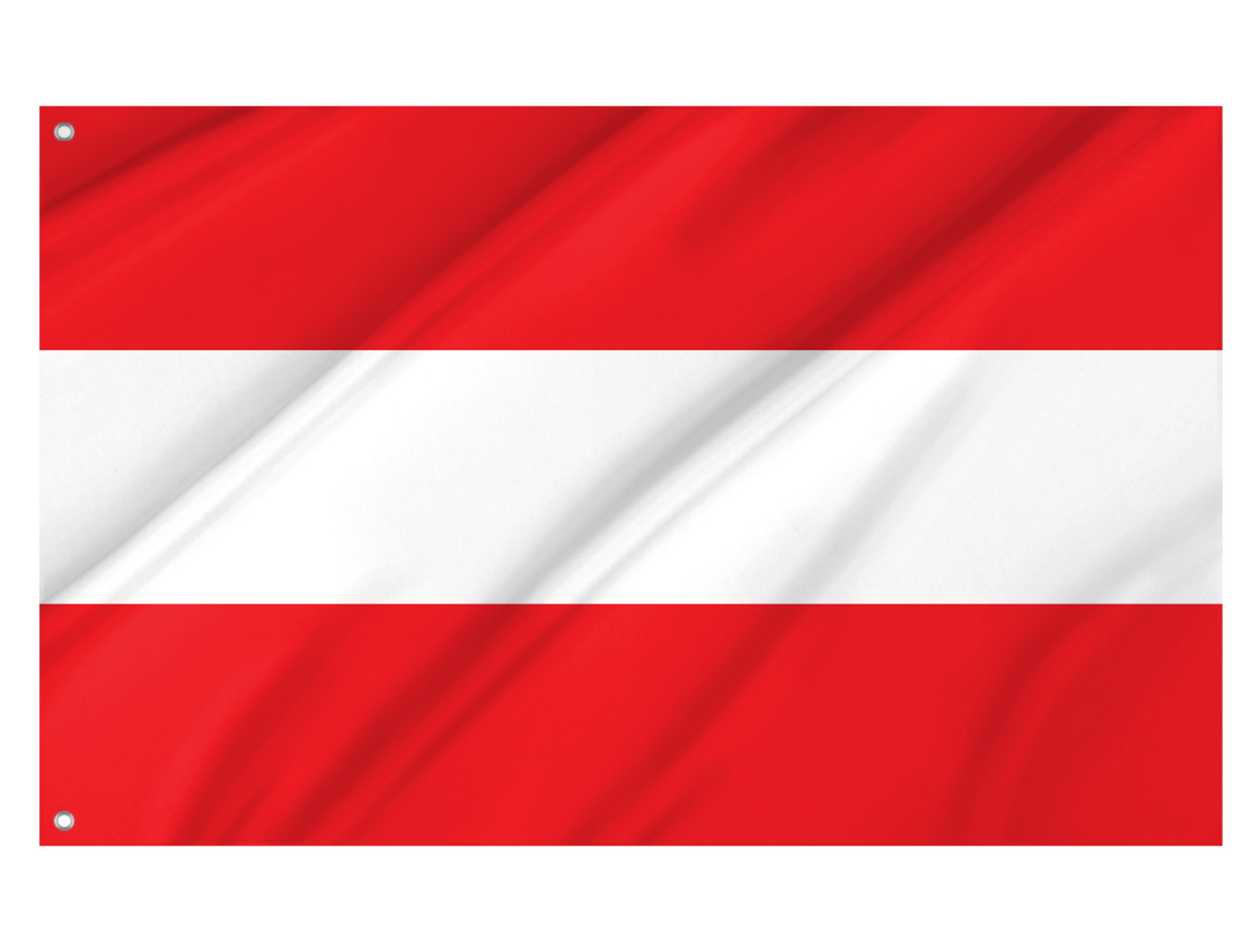 Austria with Crest Outdoor Quality Flag