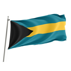 Bahamas Outdoor Qualität Flagge