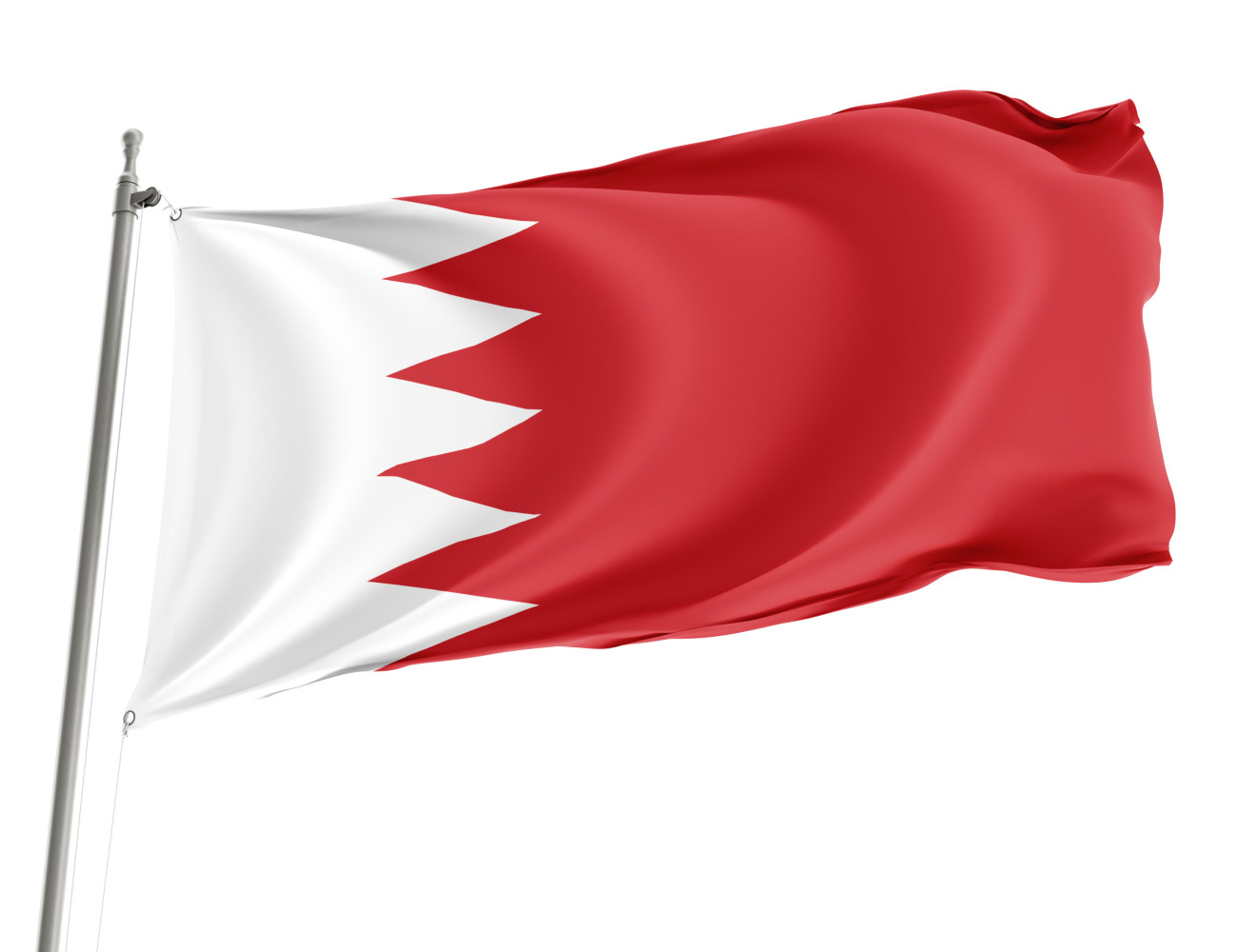 Bahrain Outdoor Quality Flag