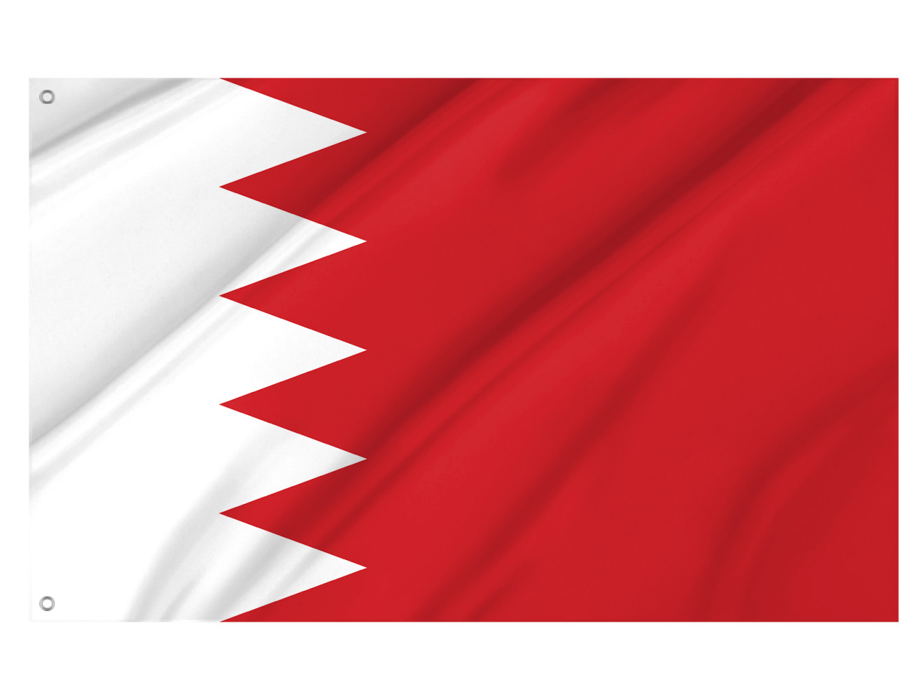 Bahrain Outdoor Quality Flag