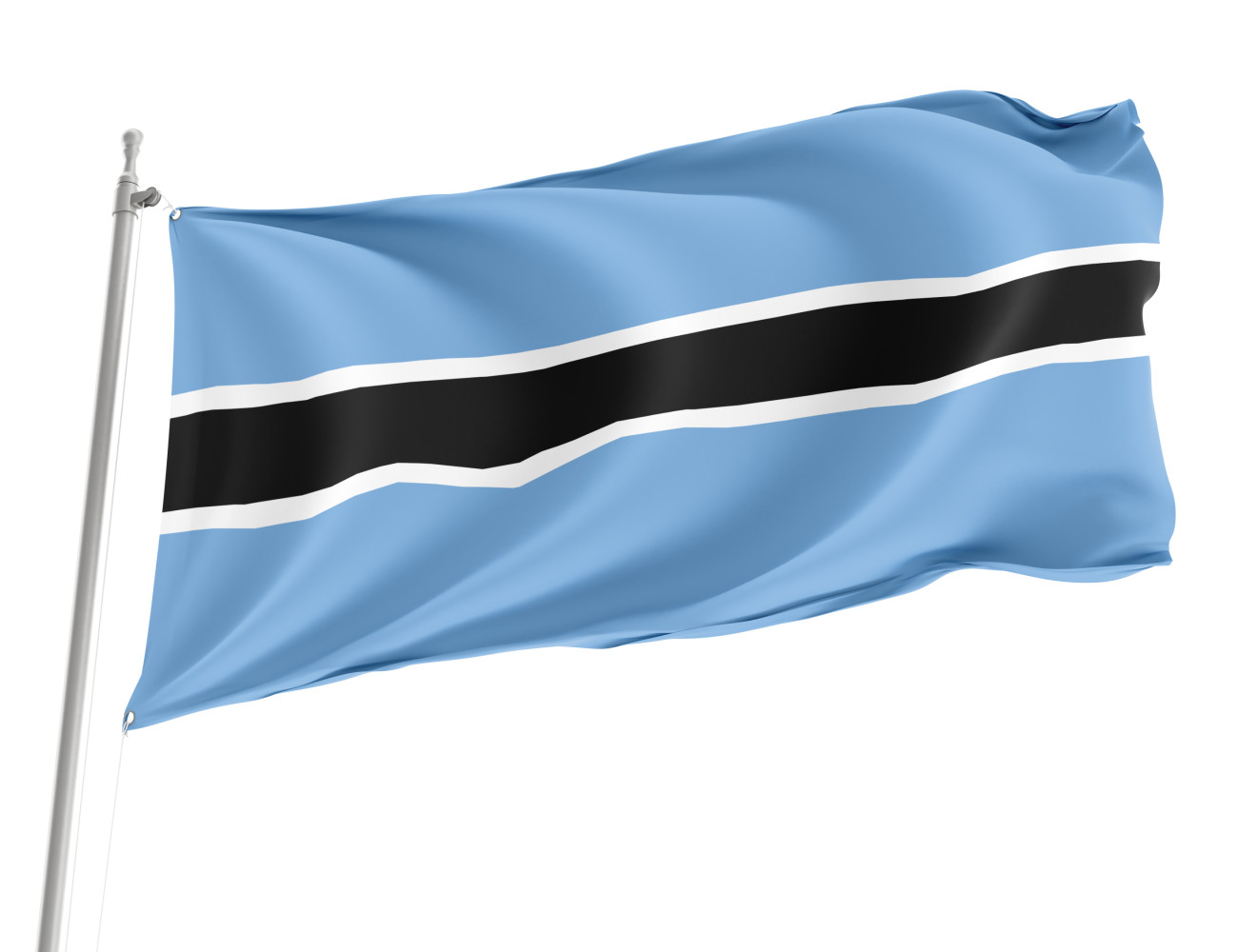 Botswana Outdoor Quality Flag