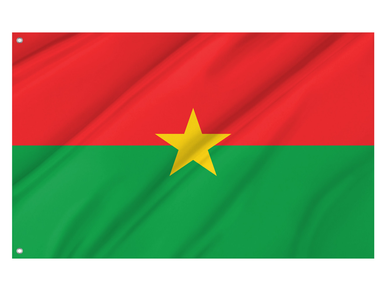 Burkina Faso Outdoor Quality Flag