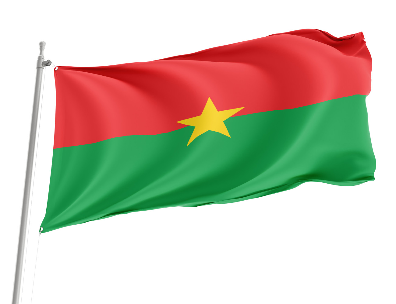 Burkina Faso Outdoor Quality Flag