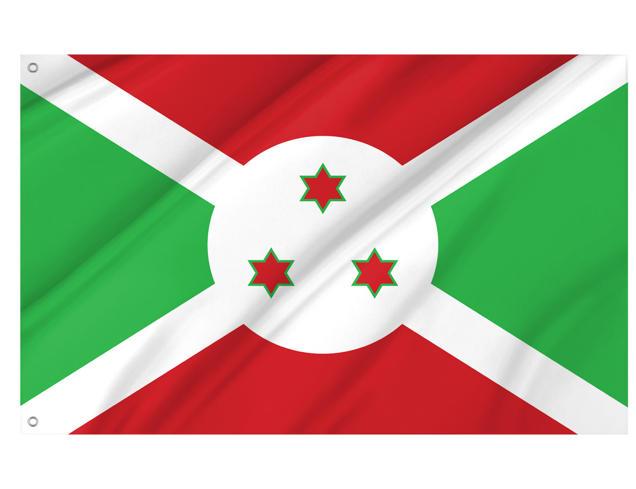 Burundi Outdoor Quality Flag