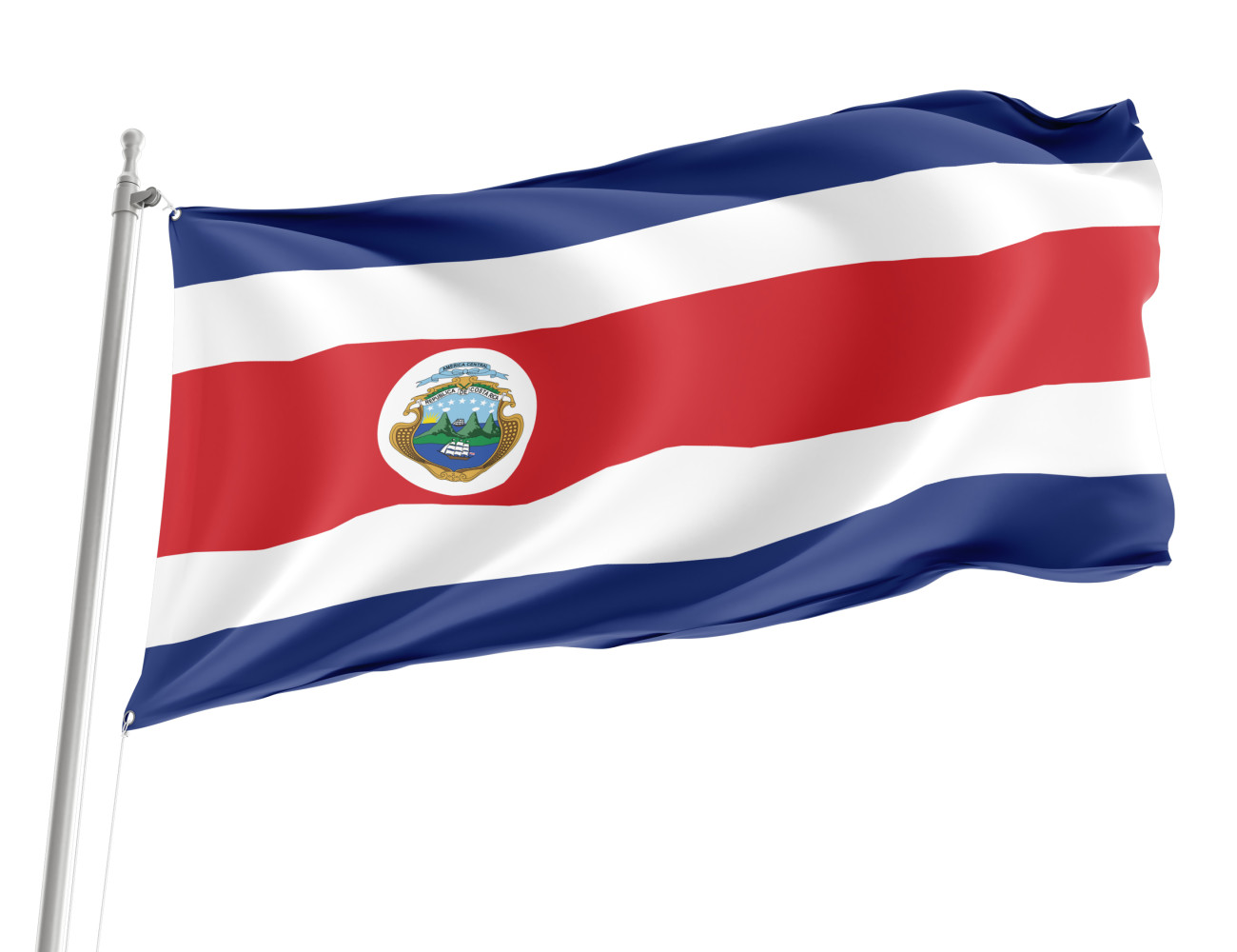 Costa Rica Outdoor Quality Flag