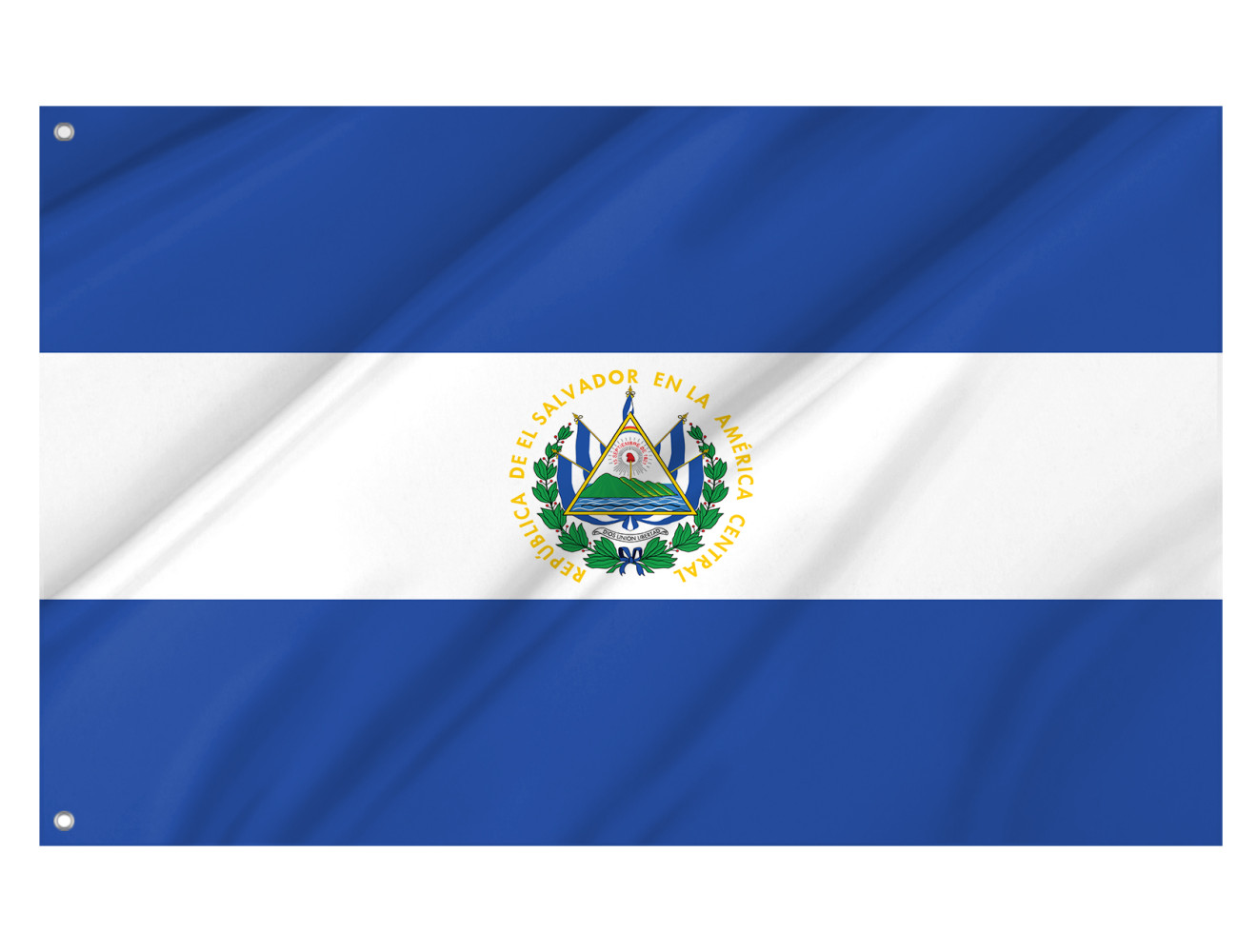 El Salvador Outdoor Quality Flag El Salvador Outdoor Quality Flag