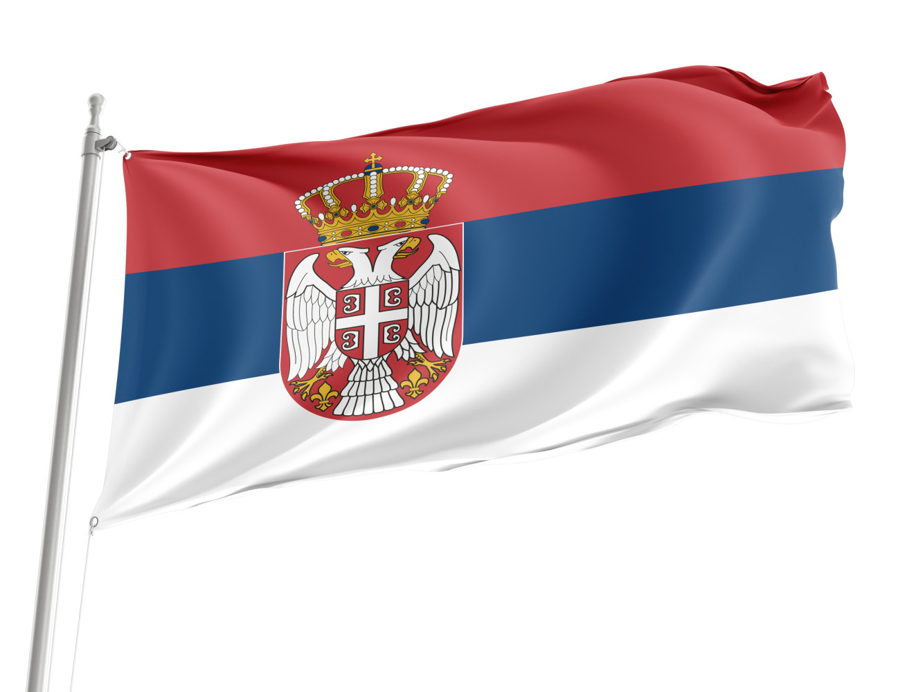 Serbia Outdoor Quality Flag Serbia Outdoor Quality Flag
