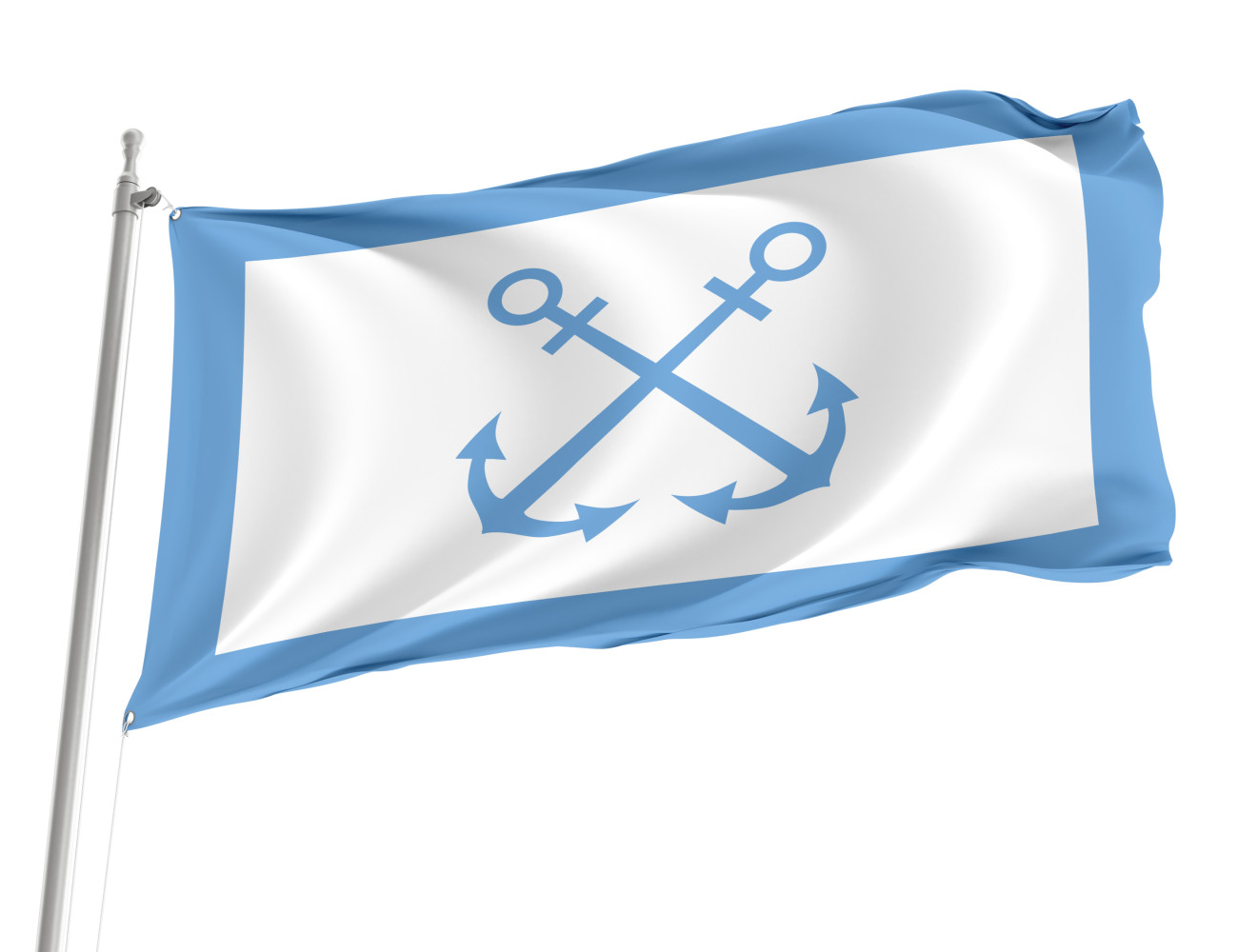 Argentine Prefecture Outdoor Qualität Flagge