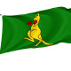 Boxing Kangaroo Flag - Australian Sports Fan Flag for Indoor & Outdoor Use - Image 1