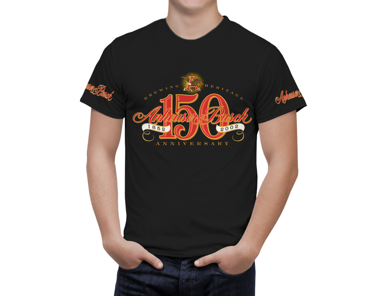 Anheuser Busch 150 Beer T-Shirt, BEER--22