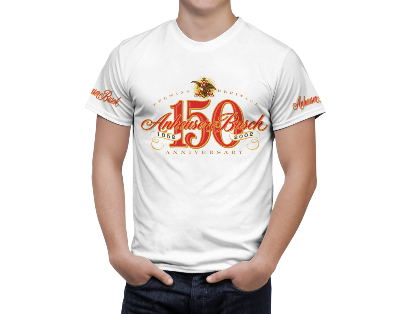 Anheuser Busch 150 Beer T-Shirt, BEER--22