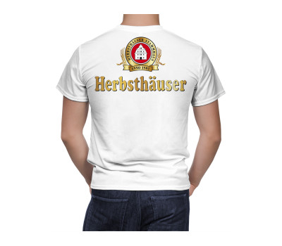 Herbstäuser Beer White T-Shirt Herbstäuser Beer White T-Shirt